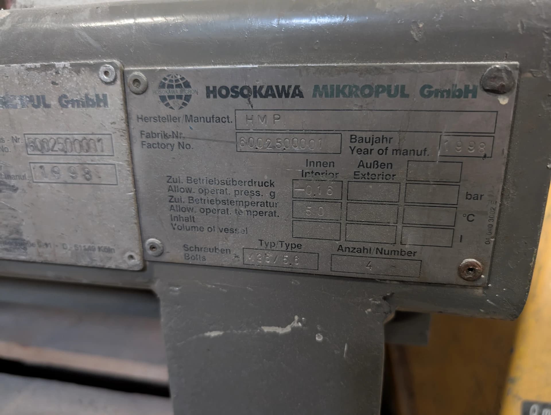 Hosokawa Alpine ACM 15 - Image 4